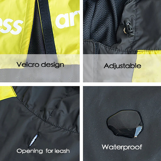 Waterproof Dog Coat – Reflective Outdoor Raincoat for All Sizes