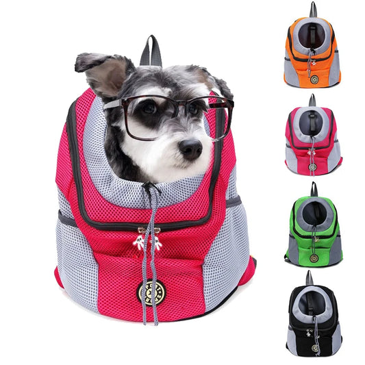 PawPort Travel Pet Backpack – Breathable Front Carrier for Dogs & Cats