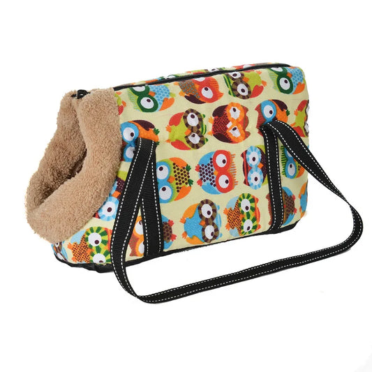 Classic Pet Sling Carrier – Soft Travel Bag for Small Dogs & Cats