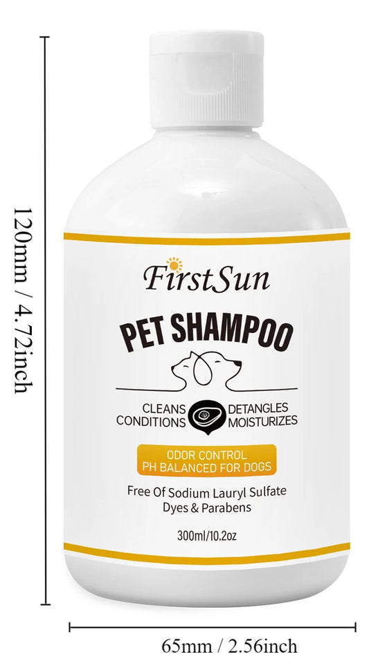 Gentle Pet Shampoo – Natural Odor-Eliminating Wash for Dogs and Cats