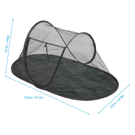 Portable Folding Pet Tent – Outdoor Playpen for Small Dogs & Cats