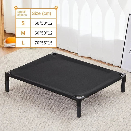 BreezyLift Elevated Pet Bed – Portable Folding Bed for Dogs & Cats