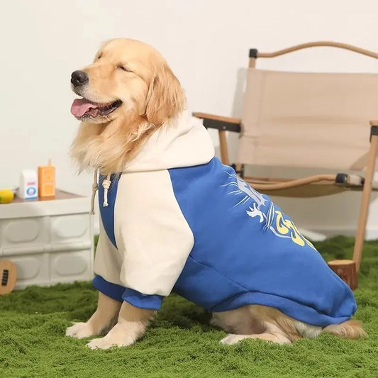 Autumn & Winter Dog Clothing – Sweatshirt for Large Breeds