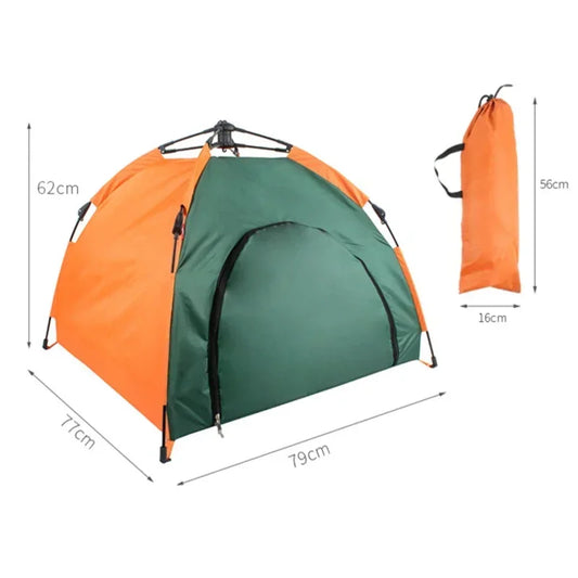 Dog House Tent – Lightweight Waterproof Pet Shelter for Cats & Small Dogs
