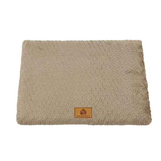 3D Foam Orthopedic Pet Bed – Waterproof with Removable Faux Fur Cover