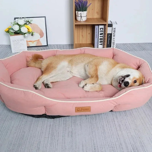 PlushPaw Dog Sofa Bed – Fluffy Cushion for Small & Large Pets