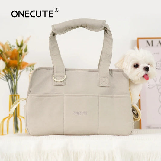 PupTote Portable Pet Carrier – Shoulder Handbag for Small Dogs & Cats