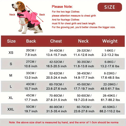 Shark Dog Life Jacket – Enhanced Buoyancy Safety Vest with Handle