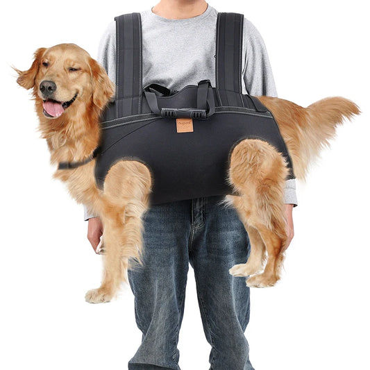 Multifunctional Pet Carrier Backpack – Breathable Travel Bag for Medium & Large Dogs