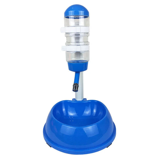 Automatic 2-in-1 Pet Waterer & Feeder – Space-Saving Liftable Dispenser