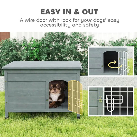Durable Dog Crate & Cage – Foldable Portable Pet Kennel
