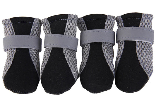 Waterproof Soft-Bottom Dog Shoes – Outdoor Rain Boots for Small Pets