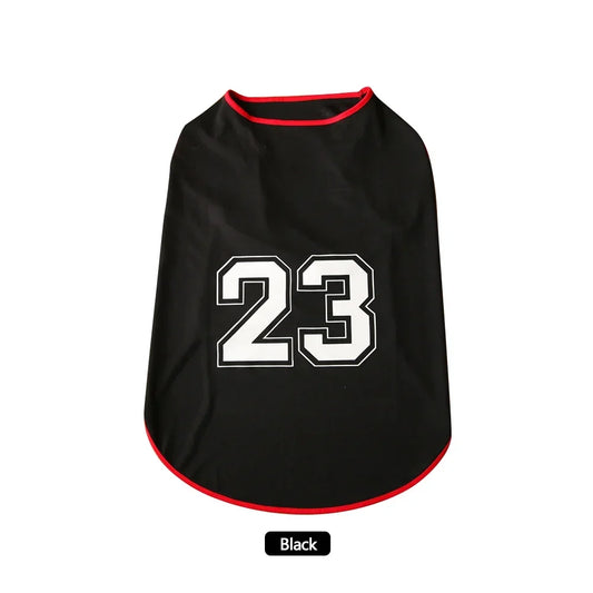 Breathable Basketball Jersey – Quick-Drying Sport Vest for Large Dogs
