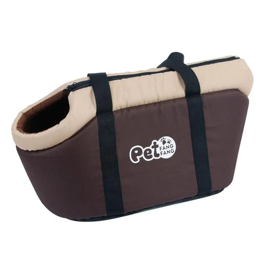 BreezyPet Soft-Sided Carrier Tote – Breathable Travel Handbag for Cats & Small Dogs