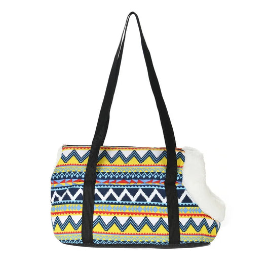 Classic Pet Sling Carrier – Soft Travel Bag for Small Dogs & Cats