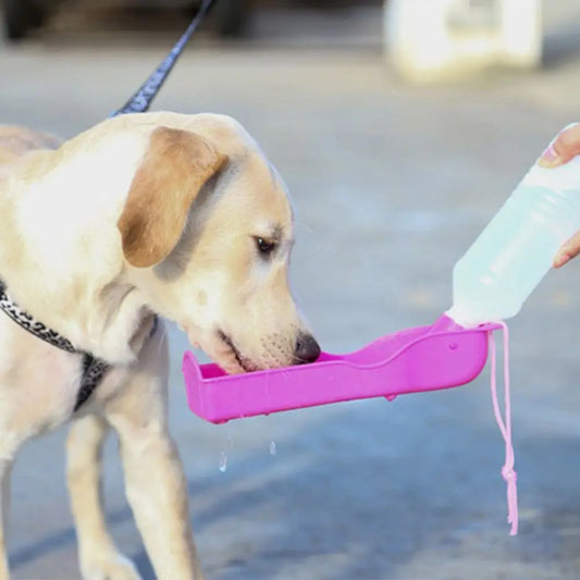 Portable Pet Water Bottle – Travel Cup & Dispenser for Dogs and Cats