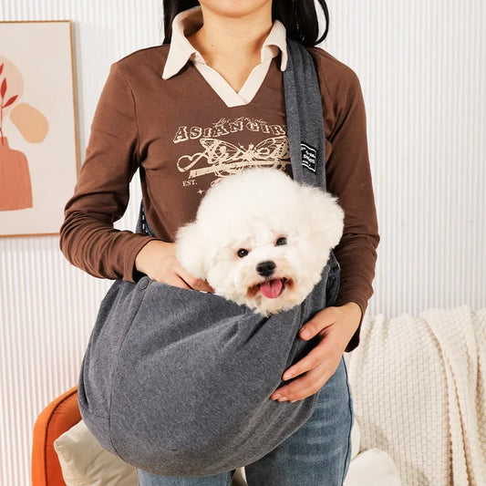 CozyCarry Pet Sling Bag – Comfortable Crossbody Carrier for Cats & Small Dogs