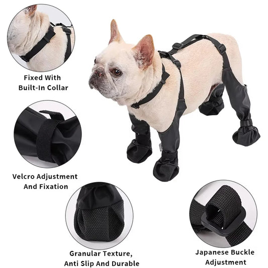 Waterproof Dog Boots – Outdoor Shoe Accessory for Small Breeds