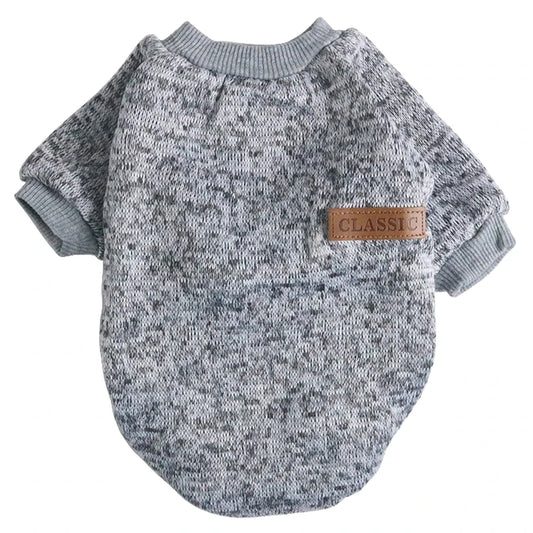 Soft Dog Sweater – Warm Autumn/Winter Sweatshirt for Small & Medium Dogs