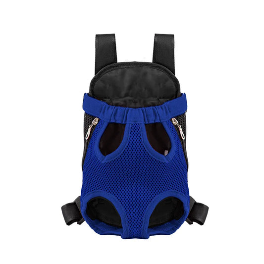 Double Shoulder Pet Carrier Backpack – Breathable Travel Bag for Small Dogs & Cats