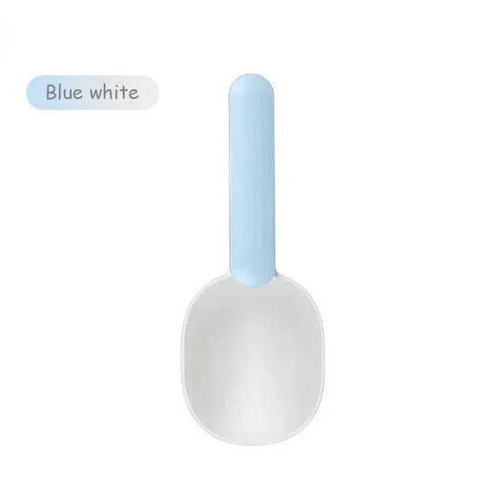 Dog & Cat Food Scoop with Sealing Clip – Multifunctional Measuring Spoon