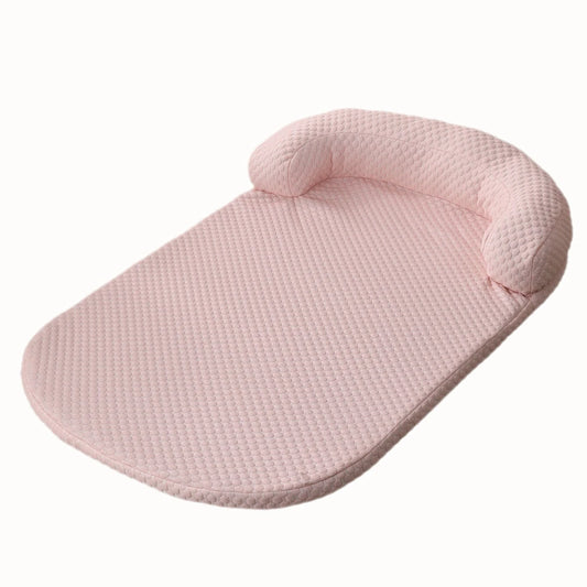 IceSilk Cooling Dog Bed – Breathable Summer Comfort with Pillow