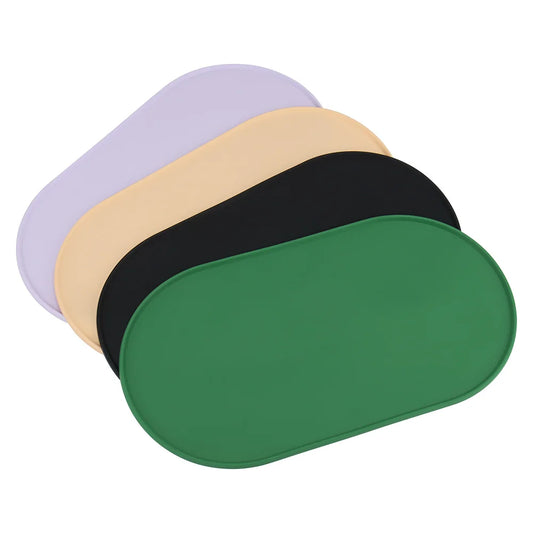 PawGrip Silicone Pet Bowl Mat – Non-Slip Feeding Pad for Cats & Dogs