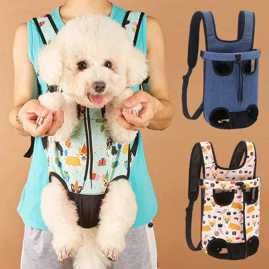 CamoVent Pet Travel Backpack – Breathable Outdoor Dog Carrier