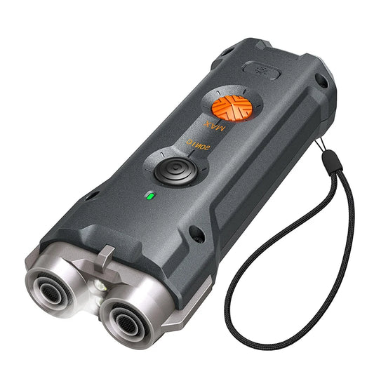 ROJECO 2-in-1 Training & Anti-Barking Device – Ultrasonic Dog Repeller with Flashlight