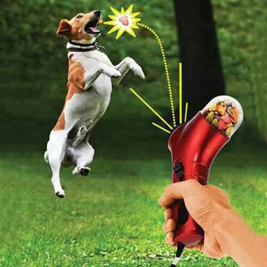 Dog Treat Launcher – Portable Snack Dispenser for Training & Play