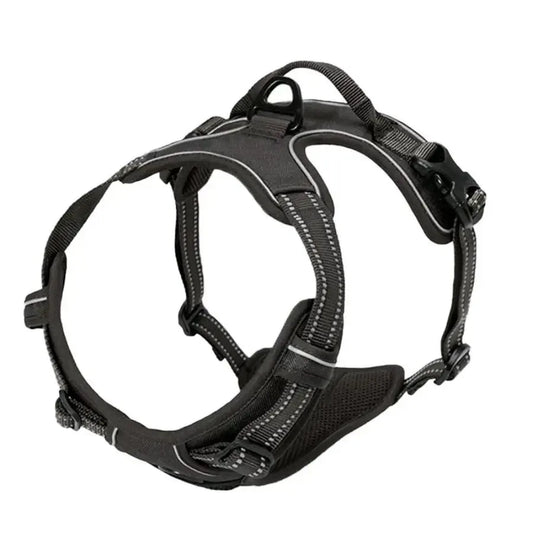 Leather Dog Collar, Harness & Leash Set – Medium & Small Dog Accessories